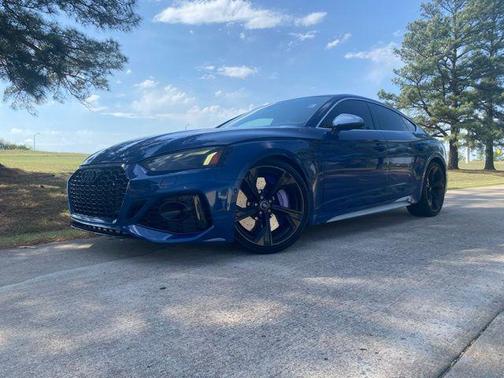 Blue 2021 Audi RS 5 2.9T