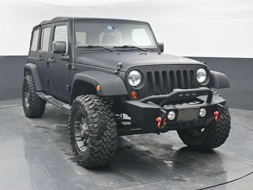 Black Clearcoat 2012 Jeep Wrangler Unlimited Altitude