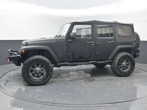 Black Clearcoat 2012 Jeep Wrangler Unlimited Altitude