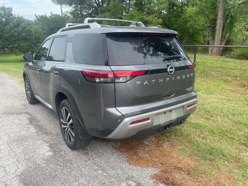 Gun Metallic 2025 Nissan Pathfinder Platinum 4WD