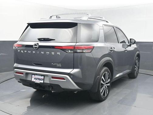 Gun Metallic 2025 Nissan Pathfinder Platinum 4WD