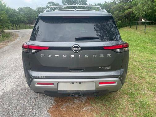 Gun Metallic 2025 Nissan Pathfinder Platinum 4WD