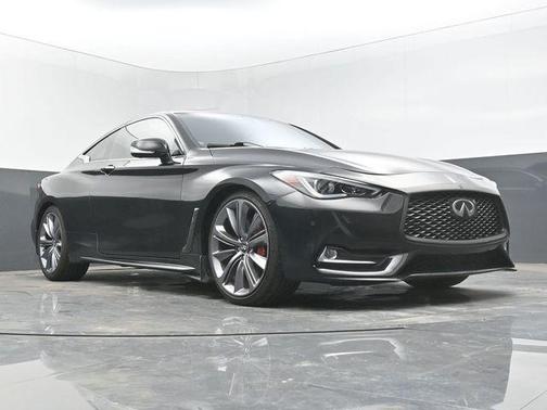 Midnight Black 2018 INFINITI Q60 3.0t Red Sport 400