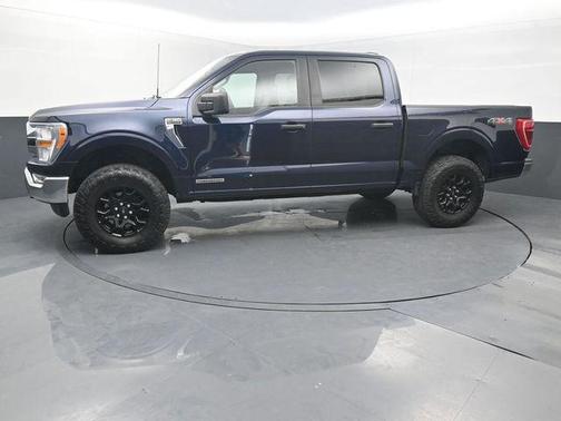 Antimatter Blue Metallic 2022 Ford F-150 XLT