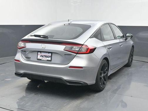 Solar Silver Metallic 2026 Honda Civic Sport