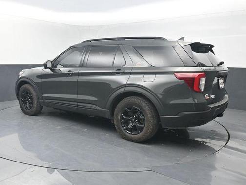 Forged Green Metallic 2022 Ford Explorer Timberline