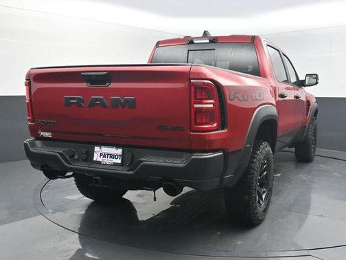 Molten Red Pearlcoat 2026 RAM 1500 RHO Crew Cab 4x4 5'7' Box