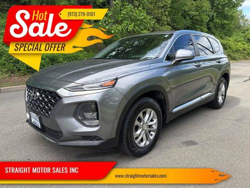 Gray 2019 Hyundai SANTA FE SE 2.4