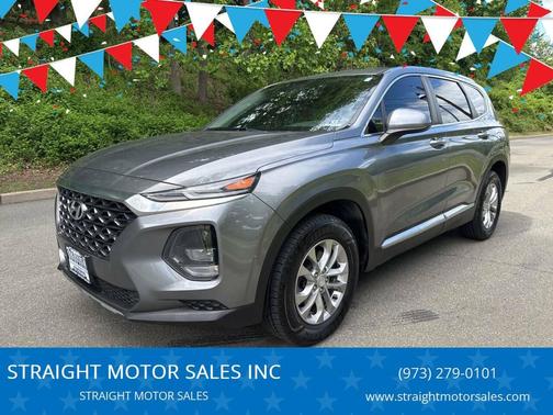 Gray 2019 Hyundai SANTA FE SE 2.4