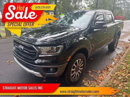 Black 2020 Ford Ranger Lariat 4x4 4dr SuperCrew 5.1 ft. SB