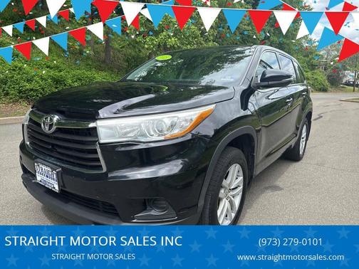 Black 2015 Toyota Highlander LE