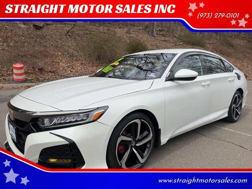 White 2019 Honda Accord Sport 4dr Sedan (1.5T I4 CVT)