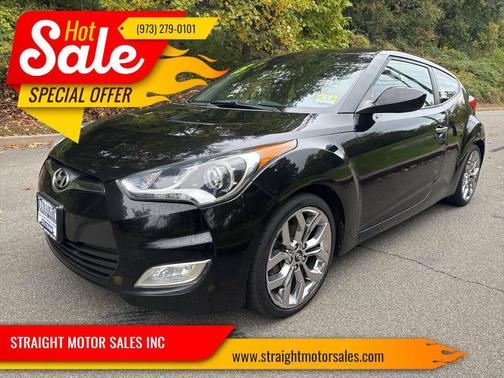 Black 2015 Hyundai Veloster RE:FLEX w/Black