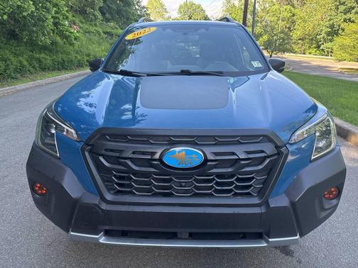 Blue 2022 Subaru Forester Wilderness