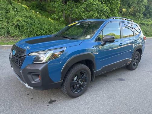 Blue 2022 Subaru Forester Wilderness