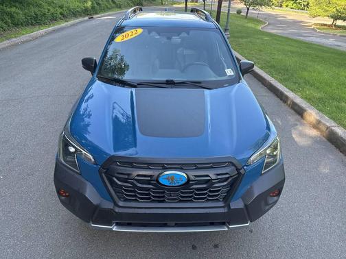 Blue 2022 Subaru Forester Wilderness