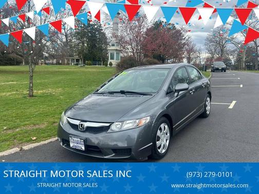 Gray 2009 Honda Civic LX