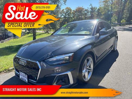 Gray 2021 Audi A5 Sportback 45 S Line Premium