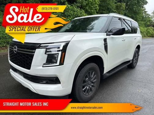 White 2025 Nissan Armada SV 4x4 4dr SUV