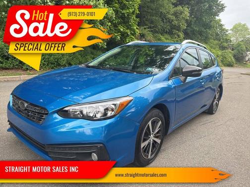 Blue 2022 Subaru Impreza 2.0i Premium
