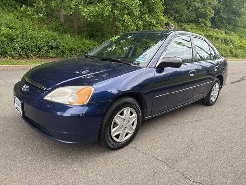 Blue 2003 Honda Civic LX