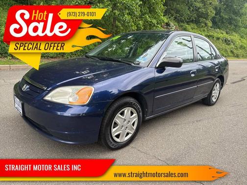 Blue 2003 Honda Civic LX