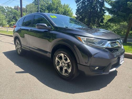 Gray 2018 Honda CR-V EX