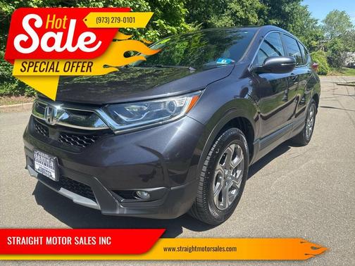 Gray 2018 Honda CR-V EX