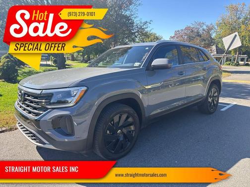 Gray 2024 Volkswagen Atlas Cross Sport 2.0T SE w/Technology 4MOTION