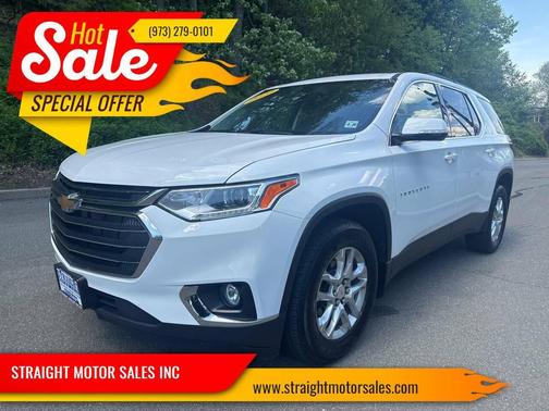 White 2020 Chevrolet Traverse LT Cloth