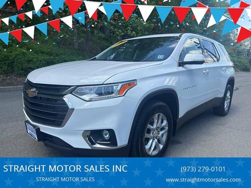 White 2020 Chevrolet Traverse LT Cloth