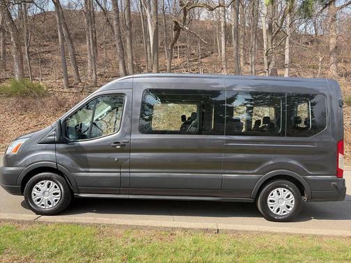 Gray 2017 Ford Transit-350 XLT