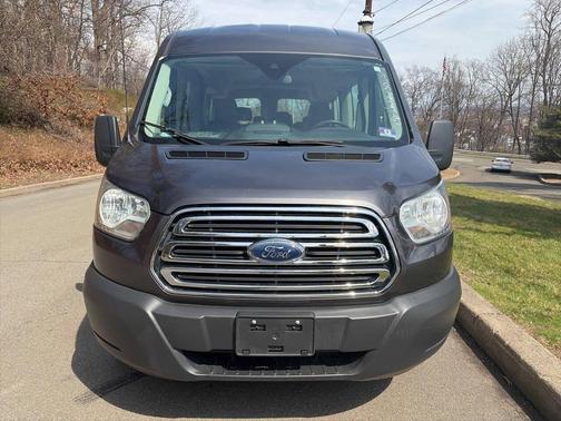 Gray 2017 Ford Transit-350 XLT