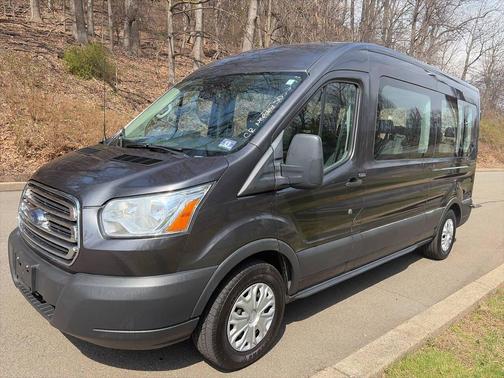 Gray 2017 Ford Transit-350 XLT