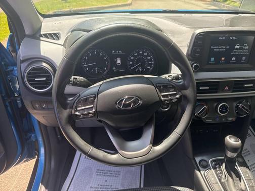 Blue 2020 Hyundai KONA SEL Plus AWD 4dr Crossover