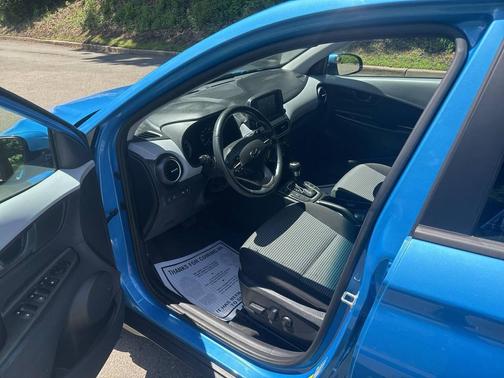 Blue 2020 Hyundai KONA SEL Plus AWD 4dr Crossover