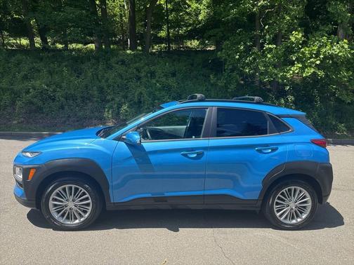 Blue 2020 Hyundai KONA SEL Plus AWD 4dr Crossover