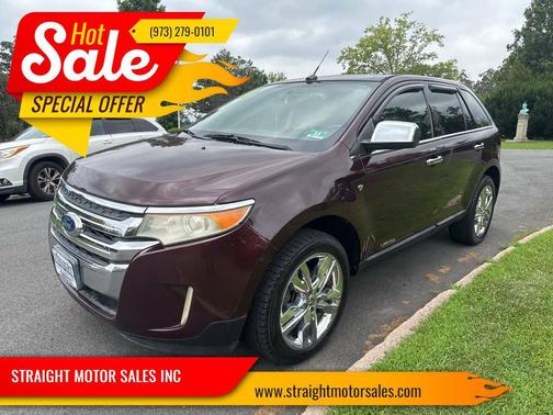 Burgundy 2011 Ford Edge Limited