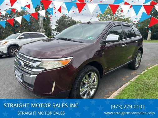 Burgundy 2011 Ford Edge Limited