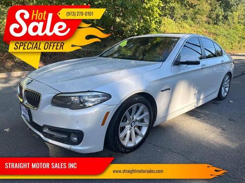 White 2015 BMW 535 535i xDrive AWD 4dr Sedan