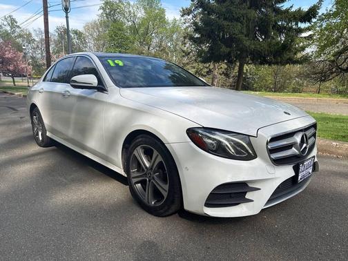 White 2019 Mercedes-Benz E-Class E 300 4MATIC AWD 4dr Sedan
