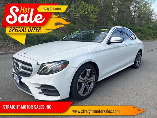 White 2019 Mercedes-Benz E-Class E 300 4MATIC AWD 4dr Sedan