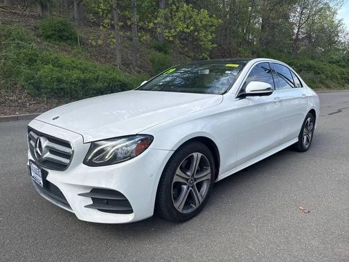White 2019 Mercedes-Benz E-Class E 300 4MATIC AWD 4dr Sedan