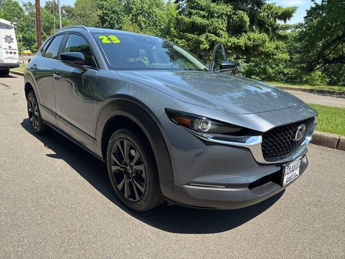 Gray 2023 Mazda CX-30 2.5 S Carbon Edition