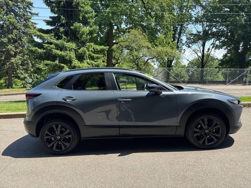 Gray 2023 Mazda CX-30 2.5 S Carbon Edition