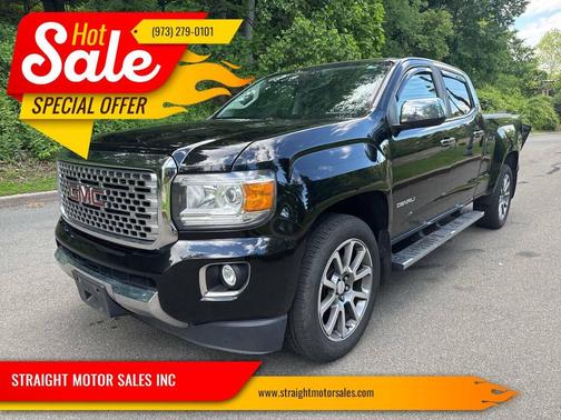 Black 2018 GMC Canyon Denali
