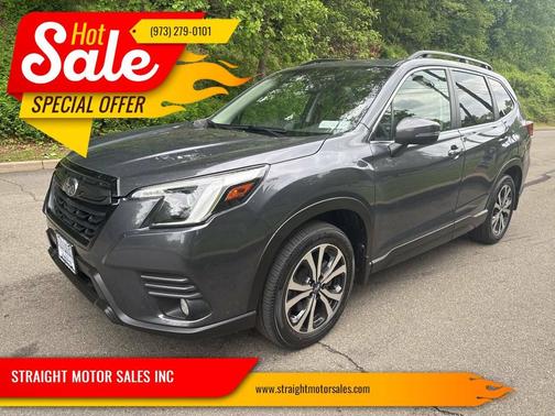 Gray 2022 Subaru Forester Limited