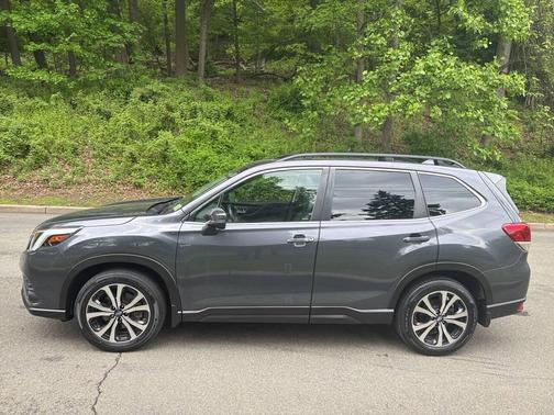 Gray 2022 Subaru Forester Limited