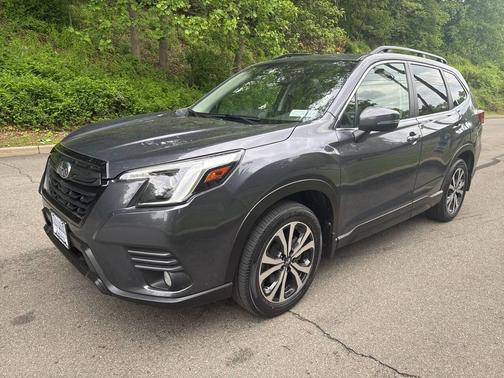 Gray 2022 Subaru Forester Limited