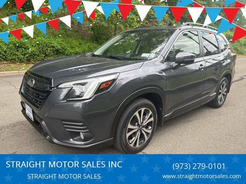 Gray 2022 Subaru Forester Limited